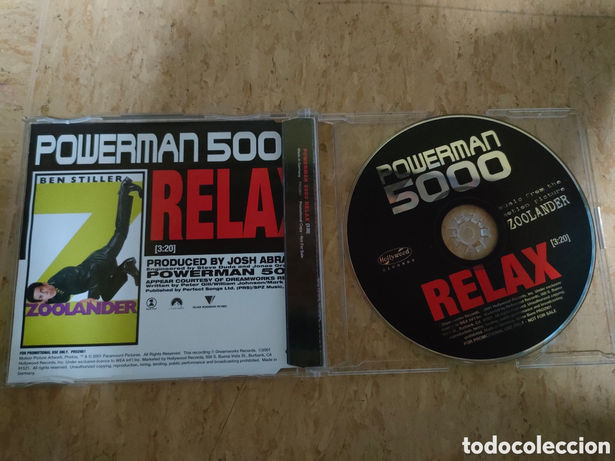 CDs de m&uacute;sica: Powerman 5000 Relax Zoolander - Foto 2