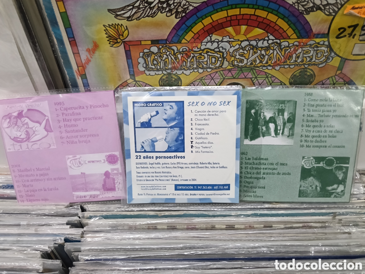 CDs de m&uacute;sica: Tuco y los definitivos 3 cds promocionales - Foto 2