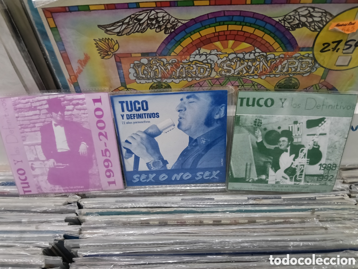 CDs de m&uacute;sica: Tuco y los definitivos 3 cd's promocionales
