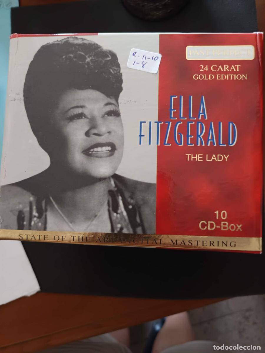 CDs de m&uacute;sica: 10 CD-BOX, INCL. 40 PAGE BOOKLET. ELLA FITZGERALD. THE LADY . PAST PERFECT. 24 CARAT GOLD EDITION