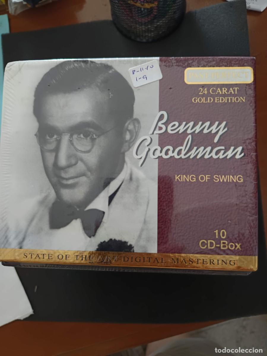 CDs de m&uacute;sica: 10 CD-BOX, INCL. 40 PAGE BOOKLET. BENNY GOODMAN KING OF SWING . PAST PERFECT. 24 CARAT GOLD EDITION