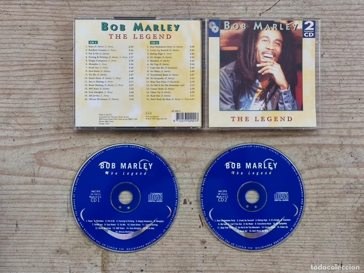 CDs de m&uacute;sica: Bob Marley - The Legend - 2 CD - Foto 1