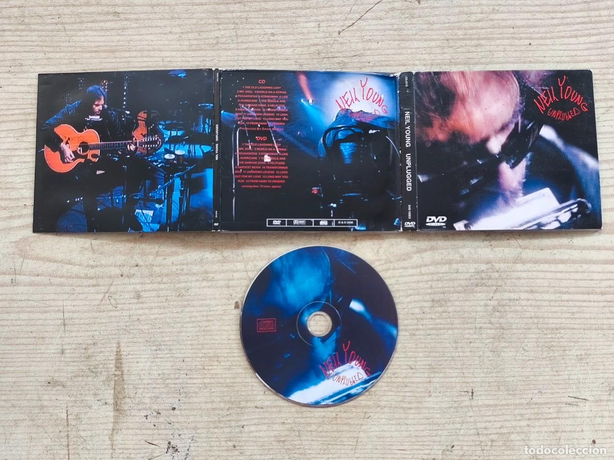 CDs de m&uacute;sica: Neil Young - Unplugged CD - Falta El DVD