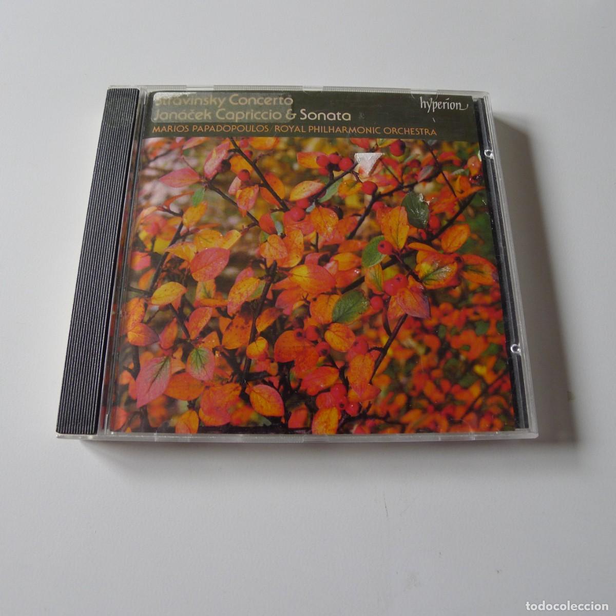 CDs de m&uacute;sica: Stravinsky / Jan&aacute;ček - Marios Papadopoulos,&ndash; Concerto / Capriccio & Sonata CD