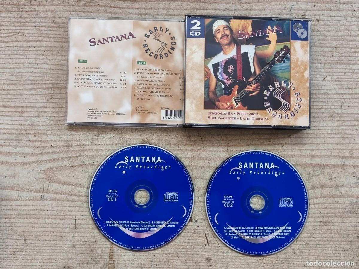 CDs de m&uacute;sica: Santana - Early Recordings - 2 CD