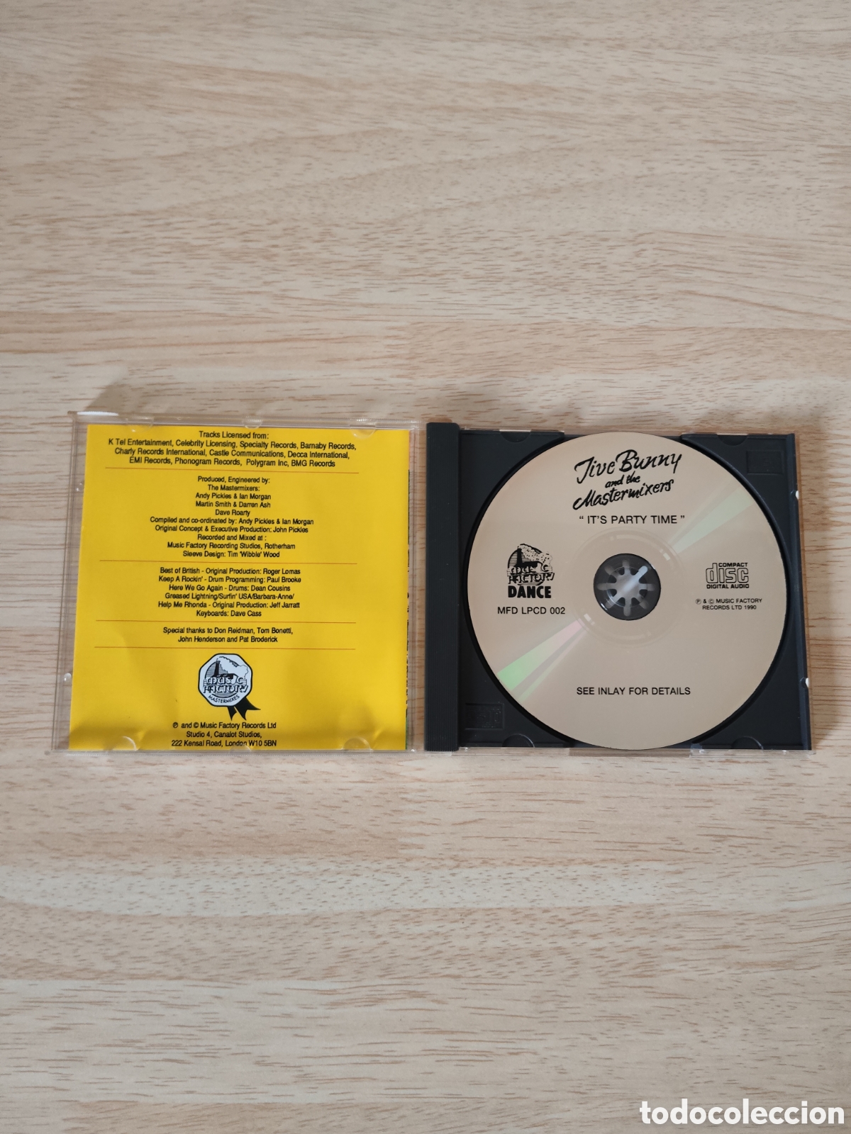 CDs de m&uacute;sica: CD Jive Bunny - Its Party Time (1990) - Foto 2