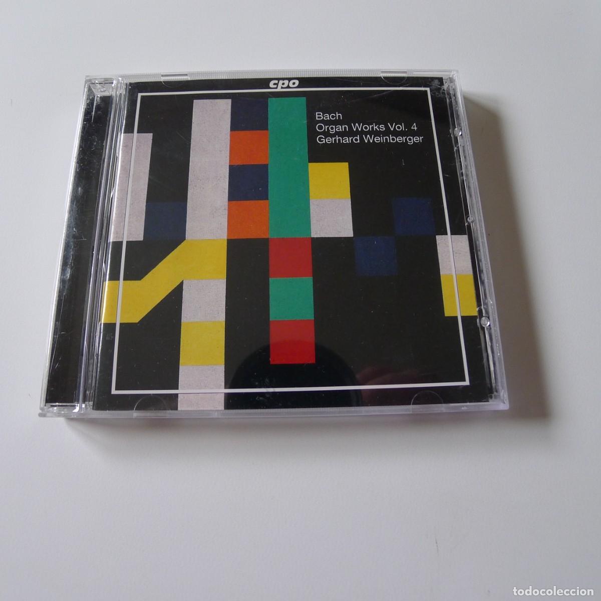 CDs de m&uacute;sica: Bach - Gerhard Weinberger &ndash; Organ Works Vol. 4 CD