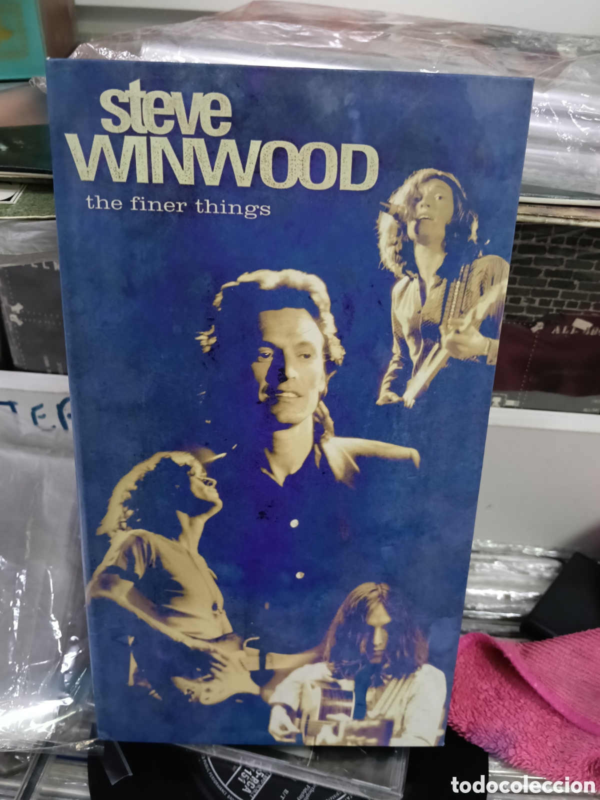 CDs de m&uacute;sica: Steve winwood estuche con 4 CD's + libreto u.s.a. 1995