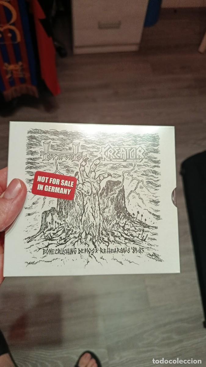 CDs de m&uacute;sica: TORMENTOR / KREATOR Bonecrushing Demos 84-85 CD precintado - Thrash cult split ltd - Not For Sale In