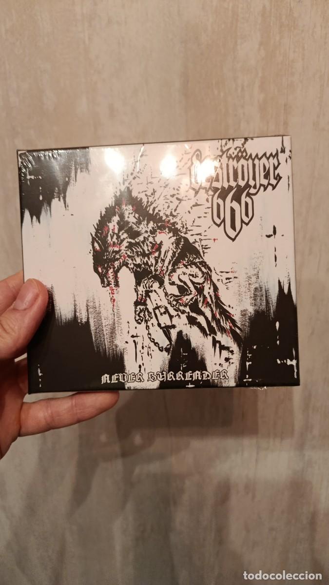 CDs de m&uacute;sica: DESTROYER 666 - Never Surrender CD/LP precintado - Black thrash metal Australia - Ed. digipak limita