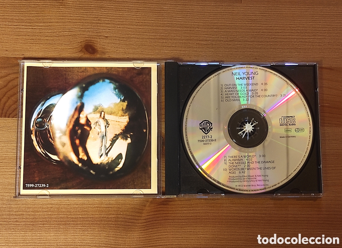 CDs de m&uacute;sica: Neil Young - Harvest CD - Foto 3