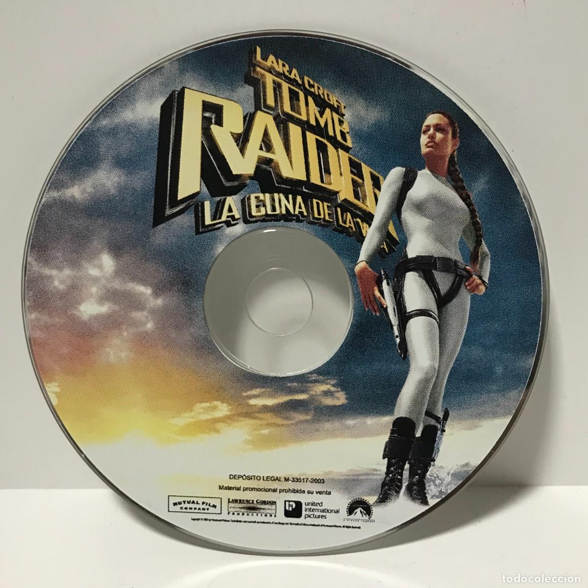 CDs de m&uacute;sica: DVD PROMOCIONAL DE REVISTA TOM RAIDER LA CUNA DE LA VIDA (SOLO DISCO)