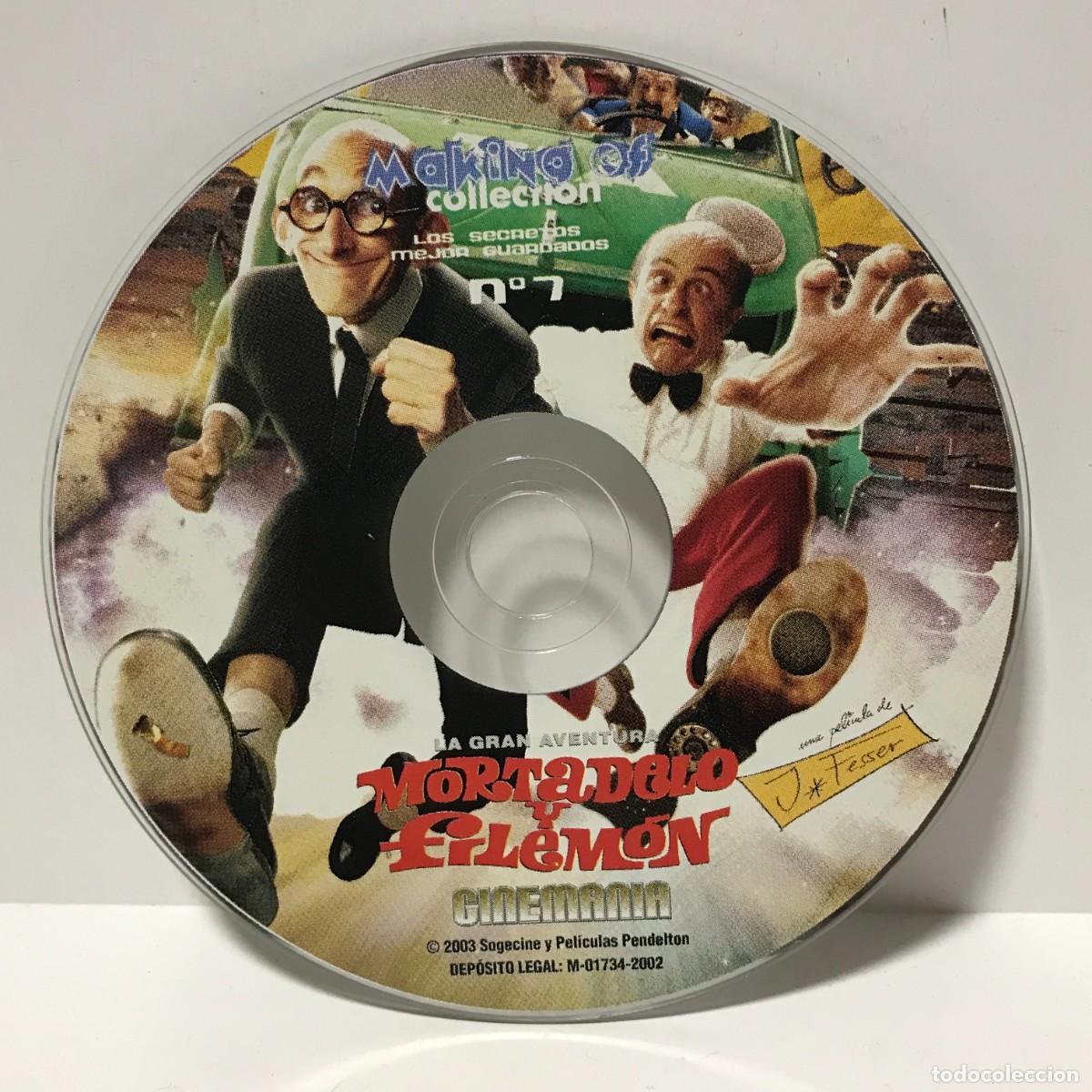 CDs de m&uacute;sica: DVD PROMOCIONAL DE REVISTA MORTADELO Y FILEMON (SOLO DISCO)