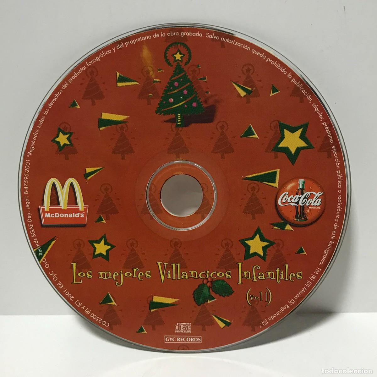 CDs de m&uacute;sica: DVD PROMOCIONAL MCDONALDS LOS MEJORES VILLANCICOS INFANTILES (SOLO DISCO)