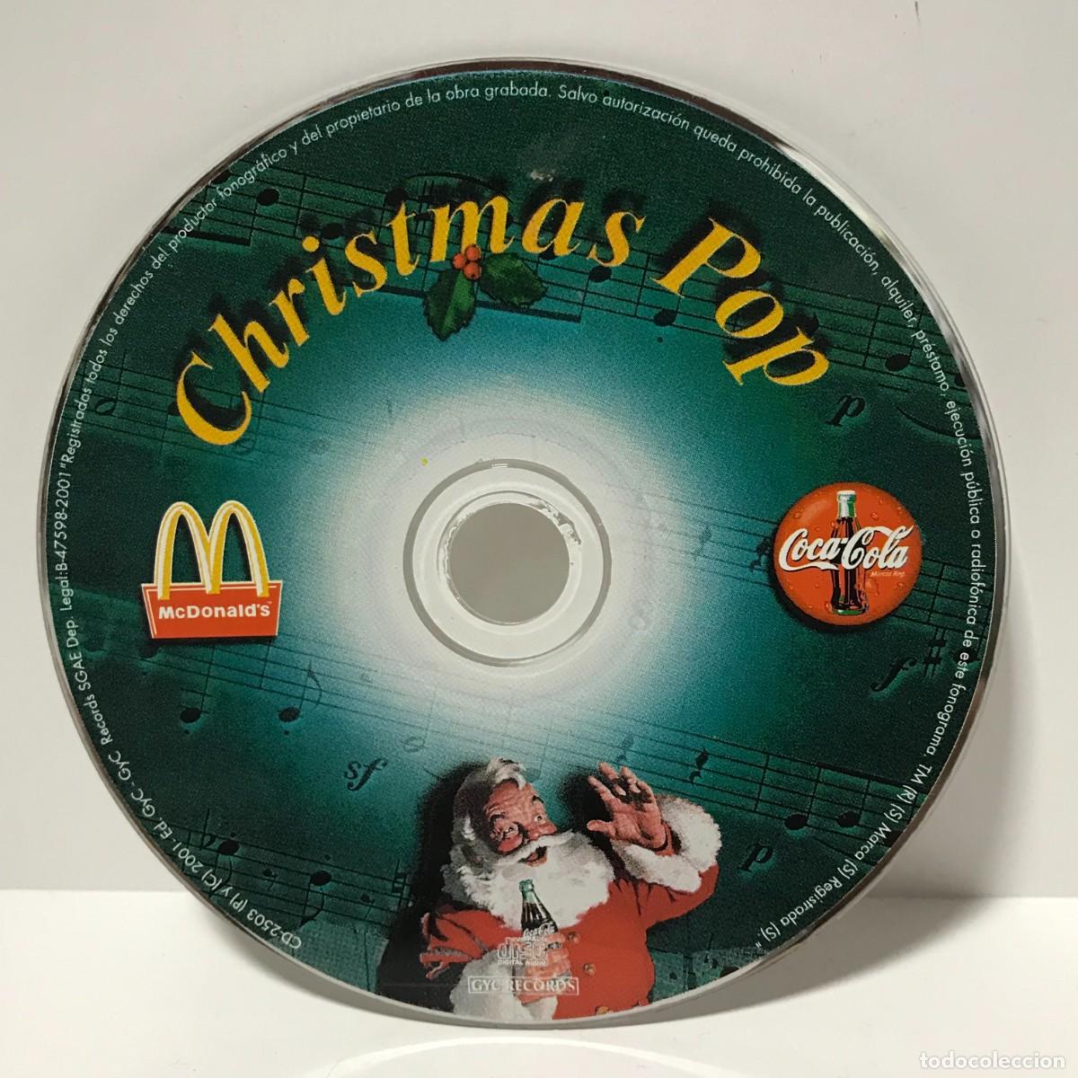 CDs de m&uacute;sica: DVD PROMOCIONAL MCDONALDS CHRISTMAS POP (SOLO DISCO)