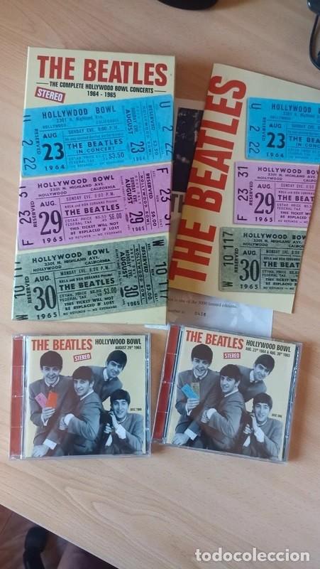 CDs de m&uacute;sica: THE BEATLES THE COMPLETE HOLLYWOOD BOWL CONCERTS 1964-1965