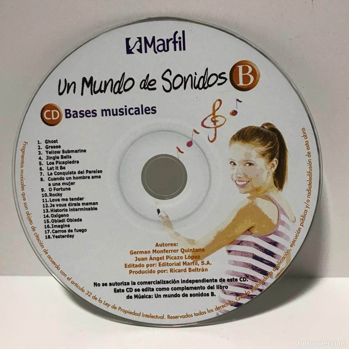 CDs de m&uacute;sica: CD UN MUNDO DE SONIDOS (SOLO DISCO)