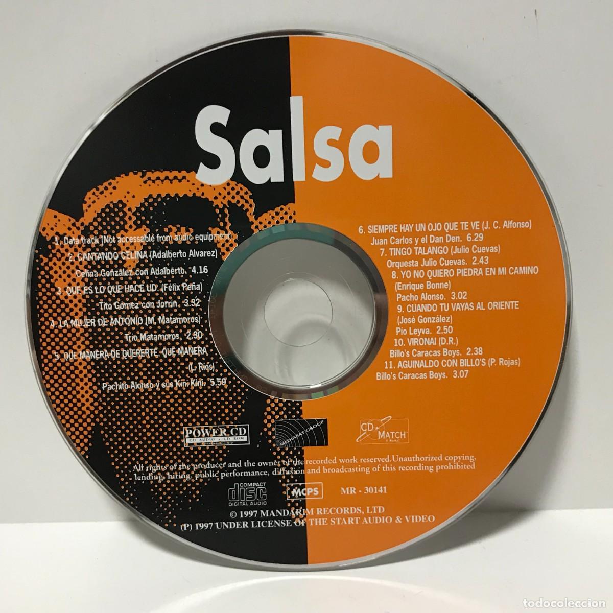 CDs de m&uacute;sica: CD SALSA (SOLO DISCO)