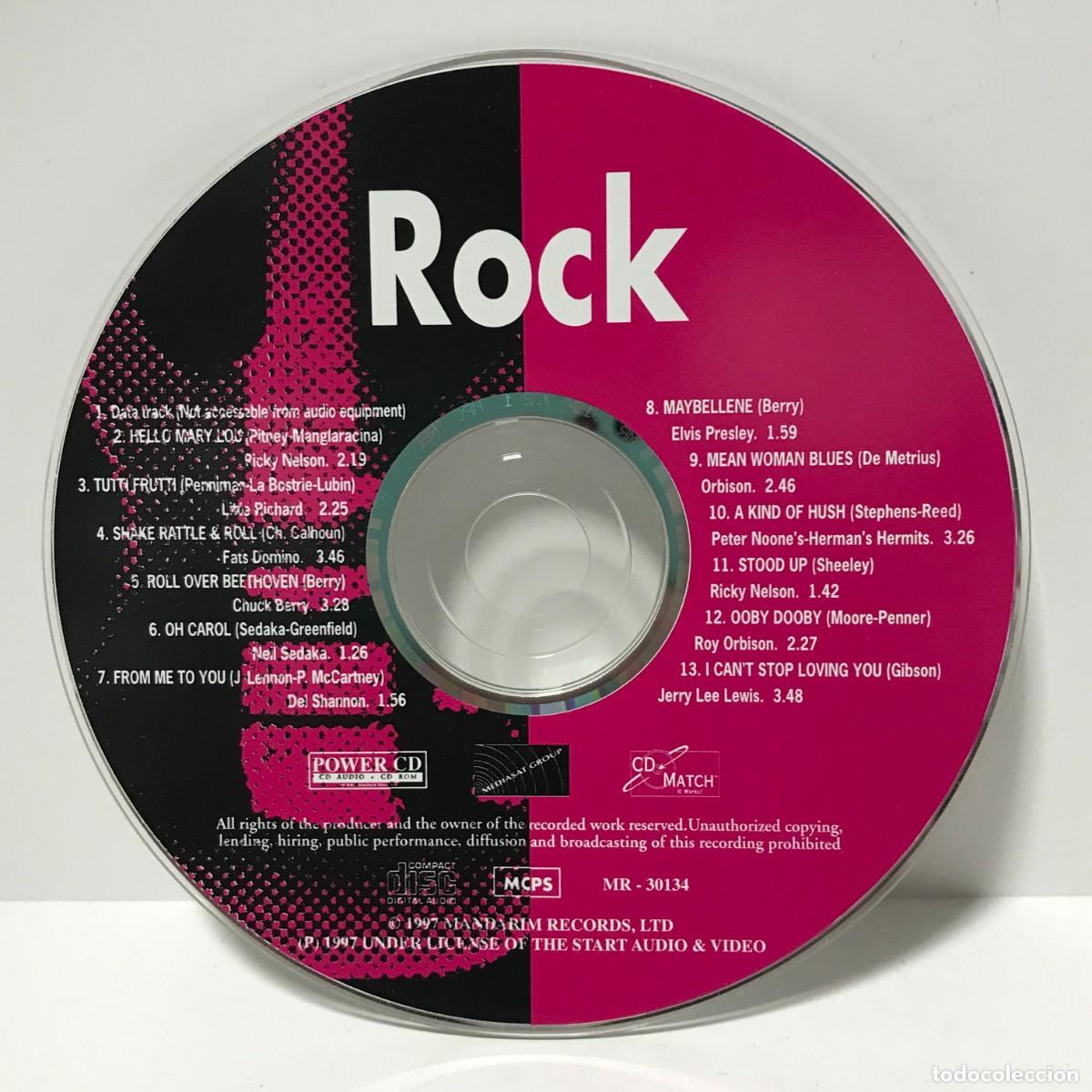 CDs de m&uacute;sica: CD ROCK (SOLO DISCO)