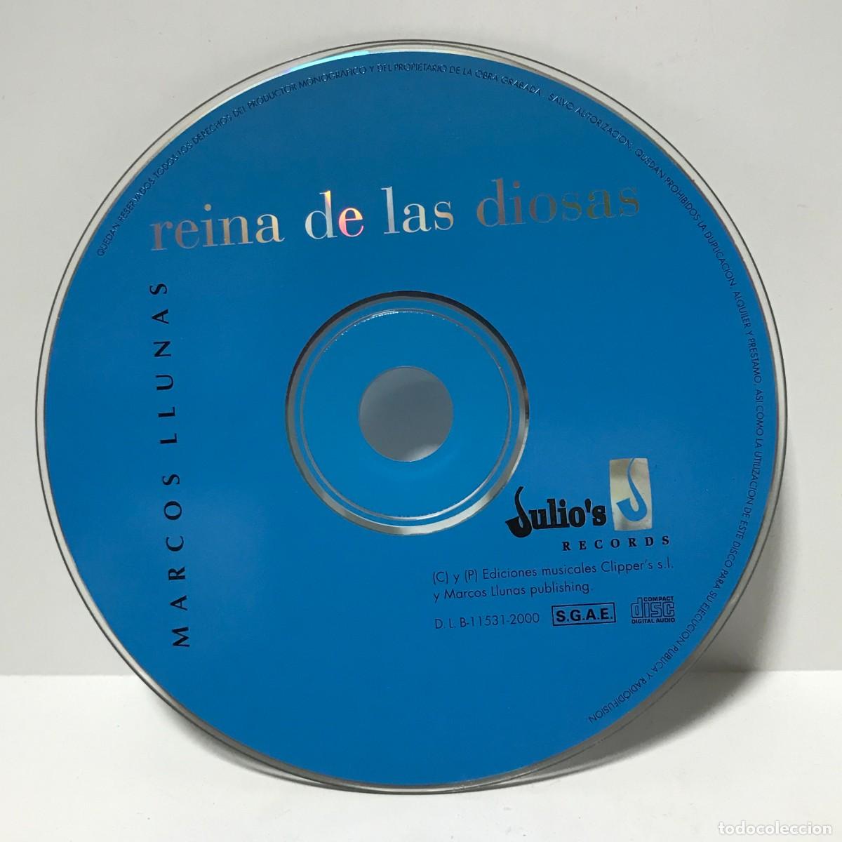 CDs de m&uacute;sica: CD MARCOS LLUNAS, REINA DE LAS DIOSAS (SOLO DISCO)