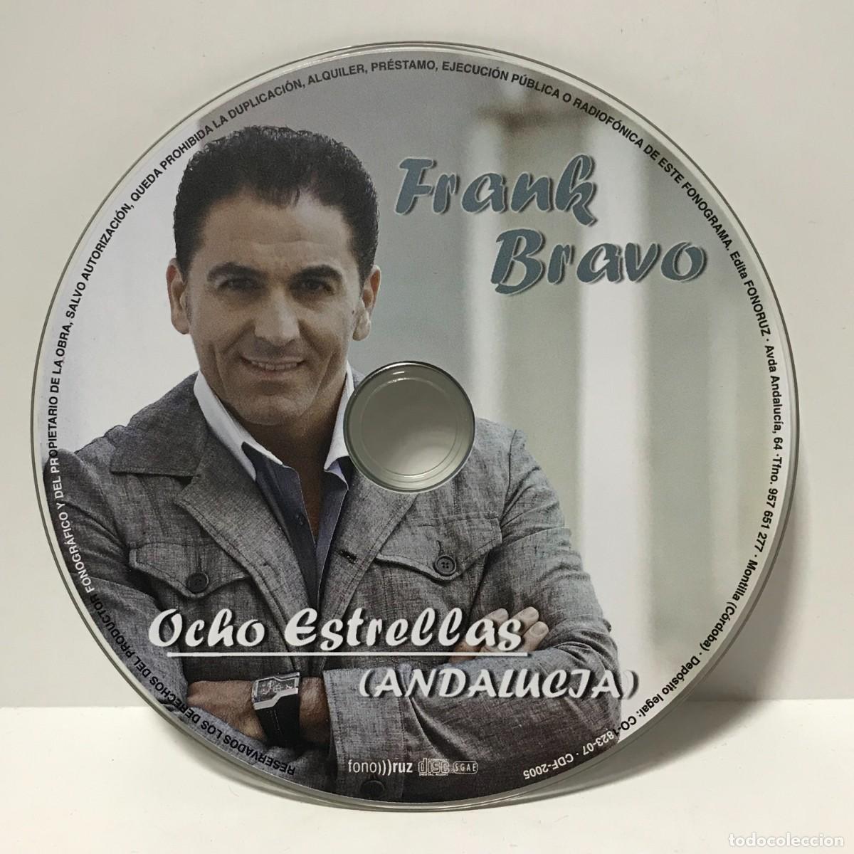 CDs de m&uacute;sica: CD FRANK BRAVO, OCHO ESTRELLAS (SOLO DISCO)