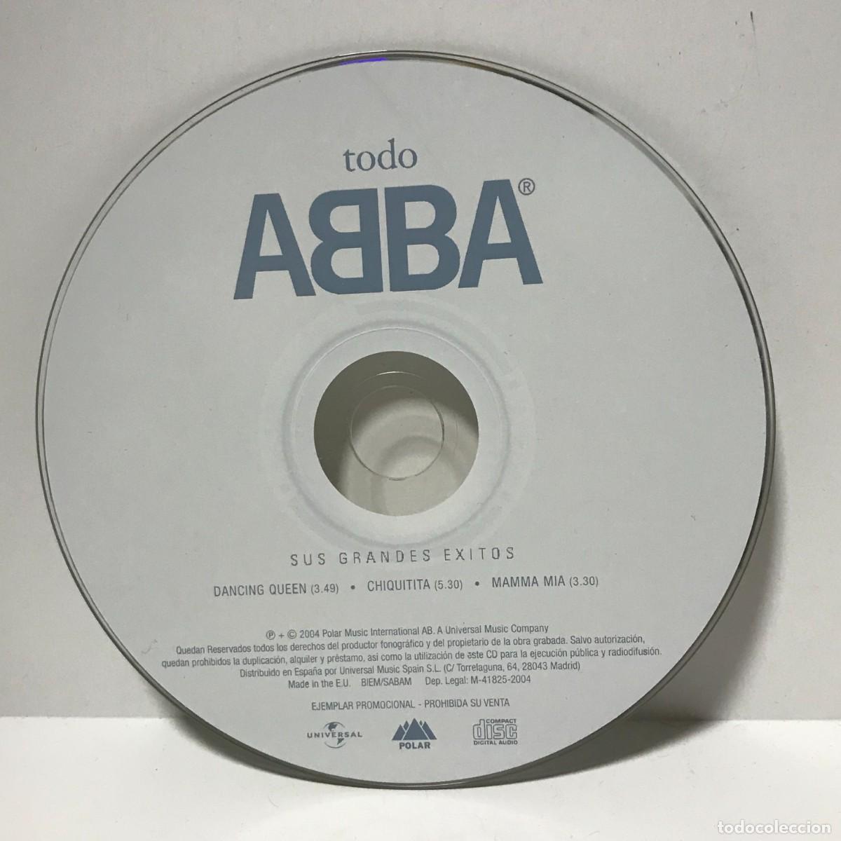 CDs de m&uacute;sica: CD ABBA (SOLO DISCO) (2)