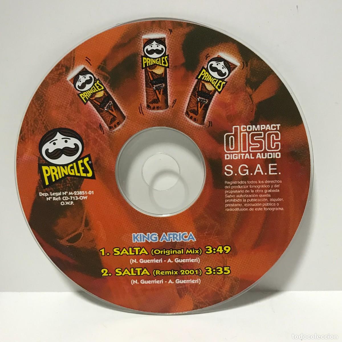 CDs de m&uacute;sica: CD PRINGLES, KING AFRICA (SOLO DISCO)