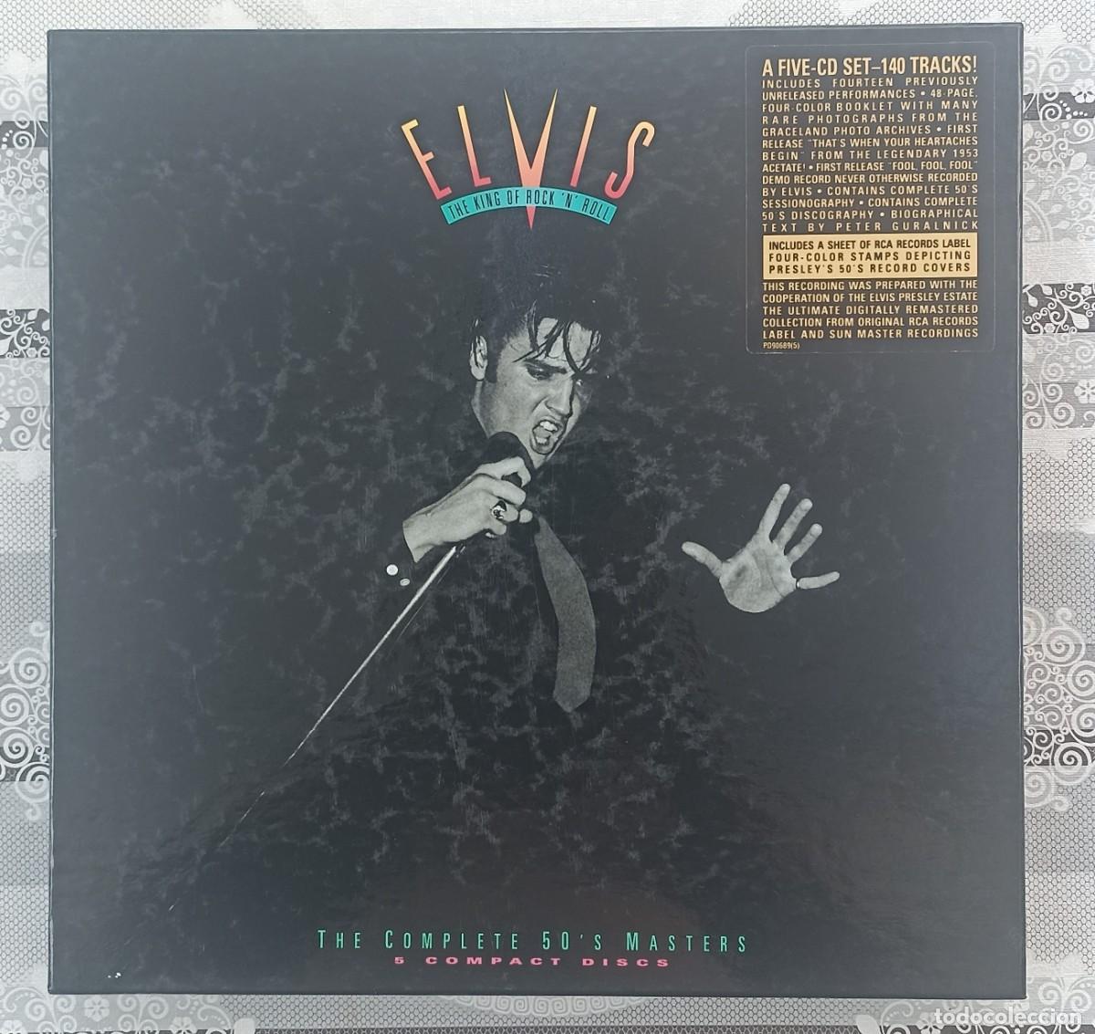 CDs de m&uacute;sica: Elvis Presley - The Complete 50's masters (5 cd mas libro de 48 p&aacute;ginas)