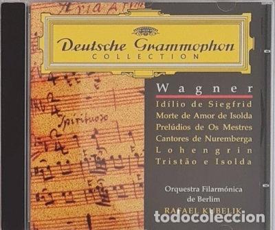 CDs de m&uacute;sica: Wagner: Id&iacute;lio de Siegfried, Morte de Amor de Isolda, Prel&uacute;dios- 0028946333624