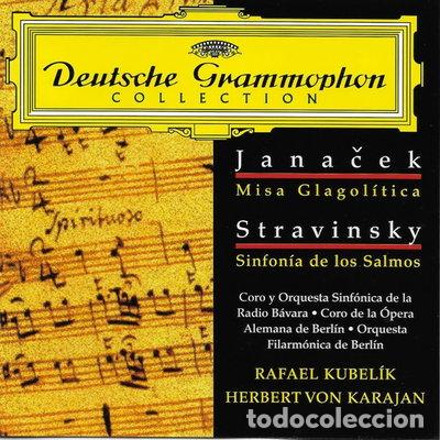 CDs de m&uacute;sica: Jan&aacute;ček: Misa Glagol&iacute;tica / Stravinsky: Sinfon&iacute;a de los Salmos- 0028946339329