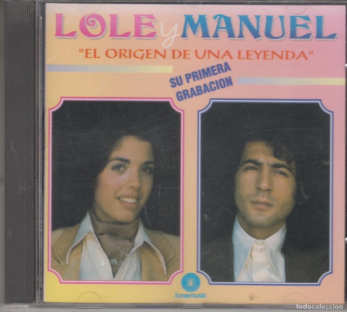 CDs de m&uacute;sica: Lole Y Manuel &lrm;cd El Origen De Una Leyenda Su Primera Grabacion 1994