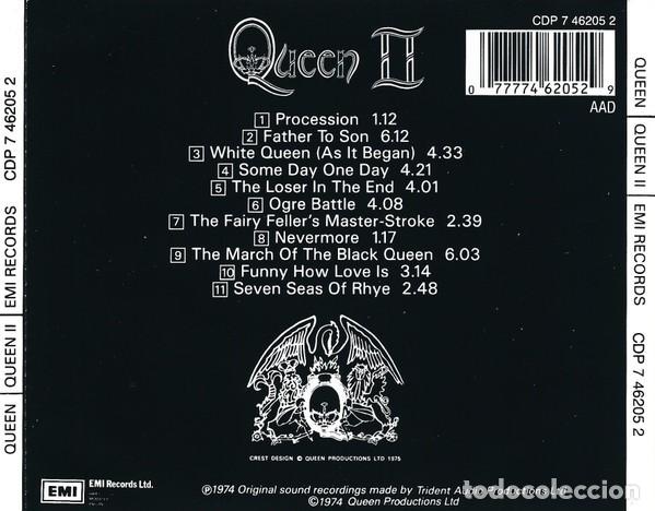 CDs de m&uacute;sica: Queen &ndash; Queen II - CD - Foto 2