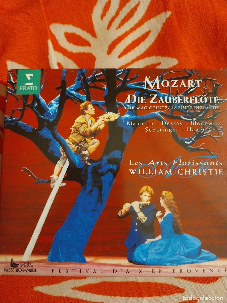 CDs de m&uacute;sica: 3 CD de la &oacute;pera &rdquo;La flauta m&aacute;gica&rdquo; de Mozart.
