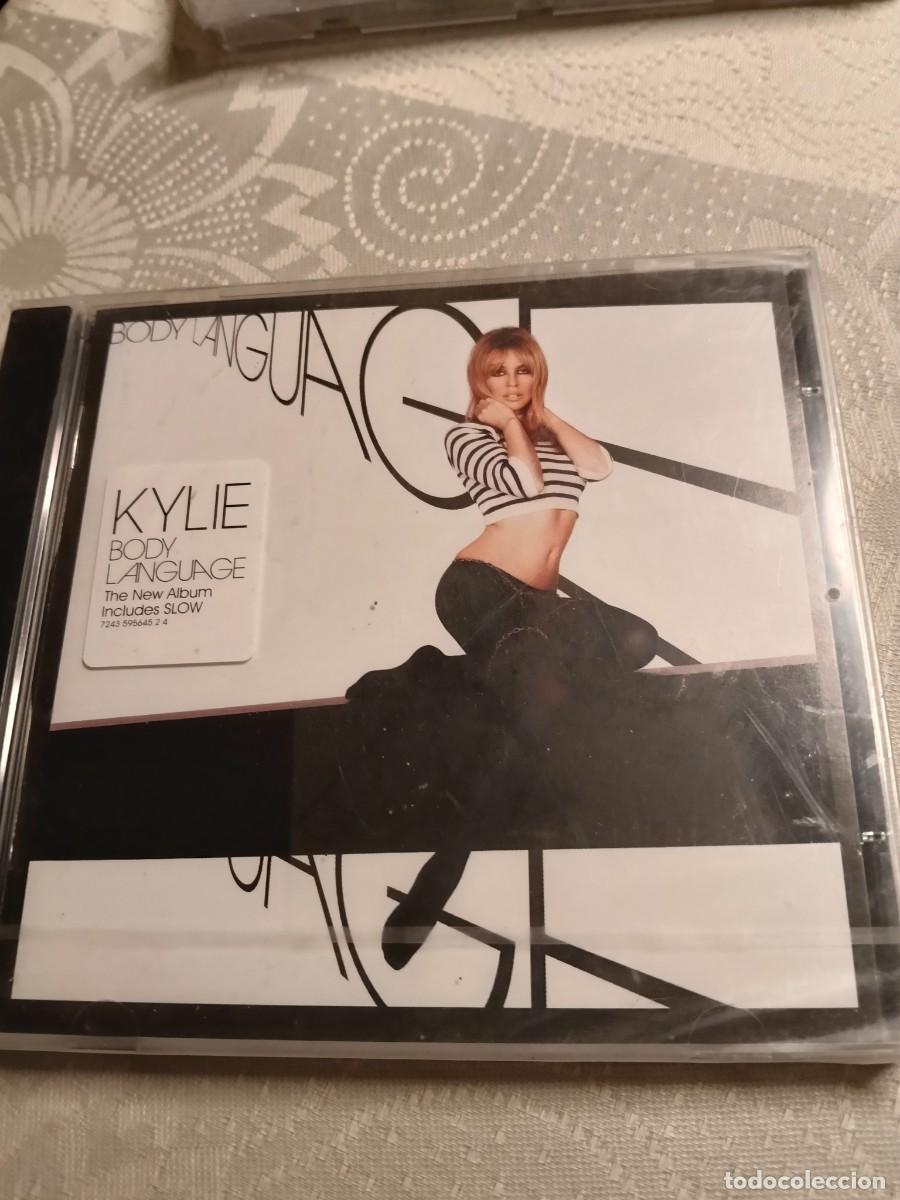 CDs de m&uacute;sica: RAR CD. KYLIE. BODY LANGUAGE. STICKER. SEALED. MINT!!!