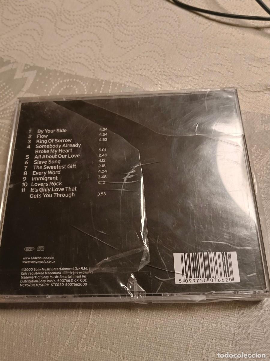CDs de m&uacute;sica: RAR CD. SADE. LOVERS ROCK. SEALED. MINT!!! - Foto 2