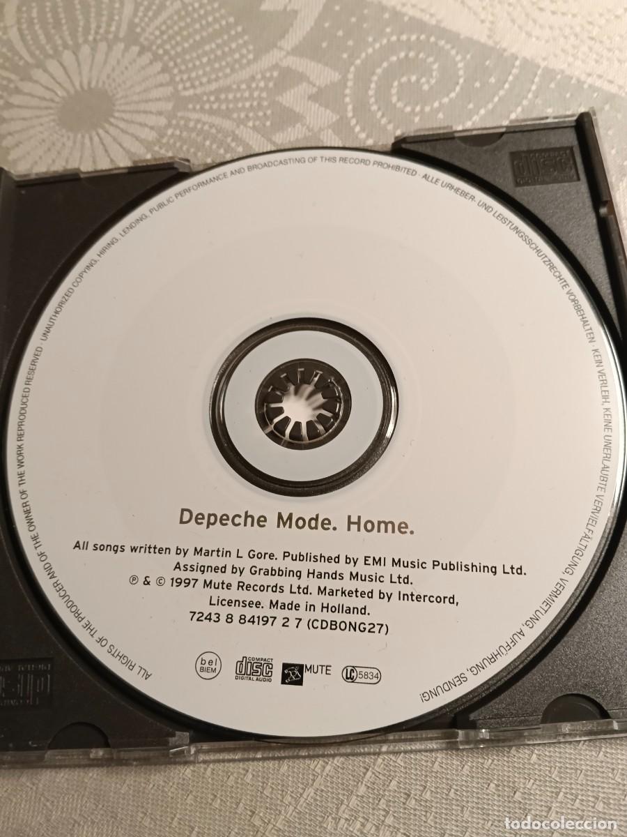 CDs de m&uacute;sica: RAR SINGLE CD. DEPECHE MODE. HOME. 4 TRACKS - Foto 3