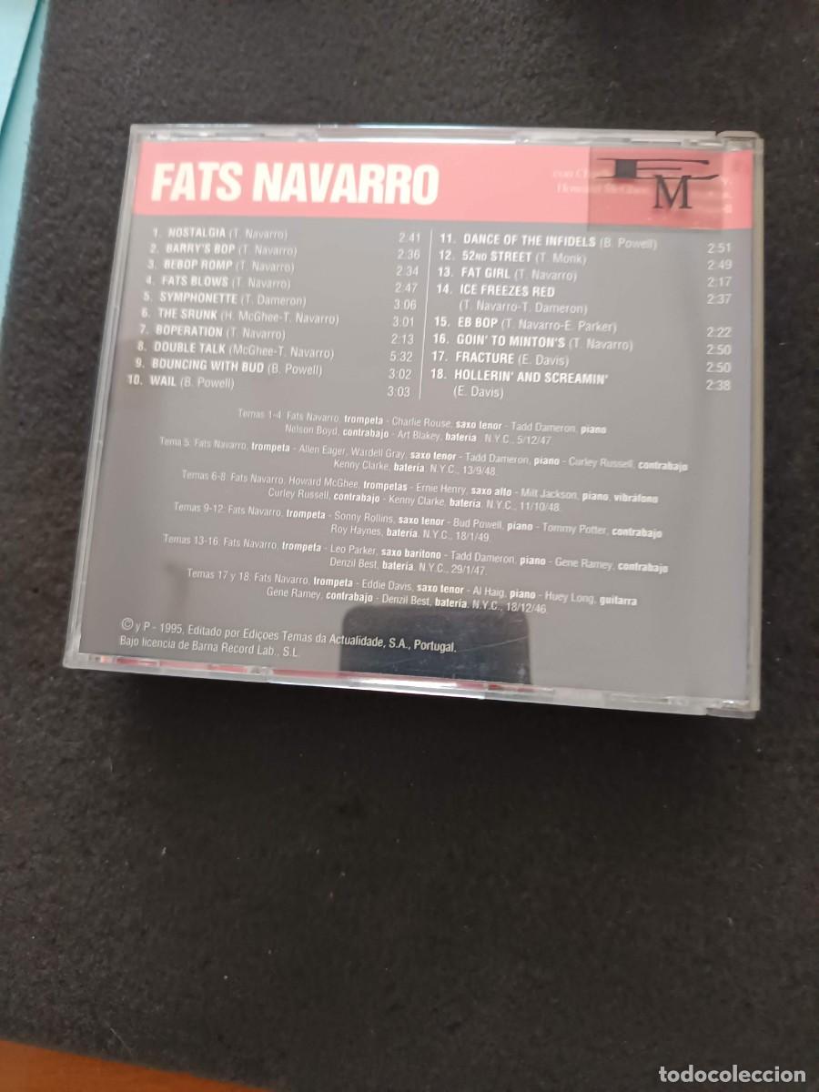 CDs de m&uacute;sica: FATS NAVARRO. JAZZ & BLUES - Foto 2