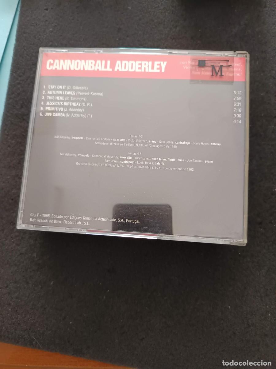 CDs de m&uacute;sica: CANNONBALL ADDERLEY. JAZZ & BLUES - Foto 2