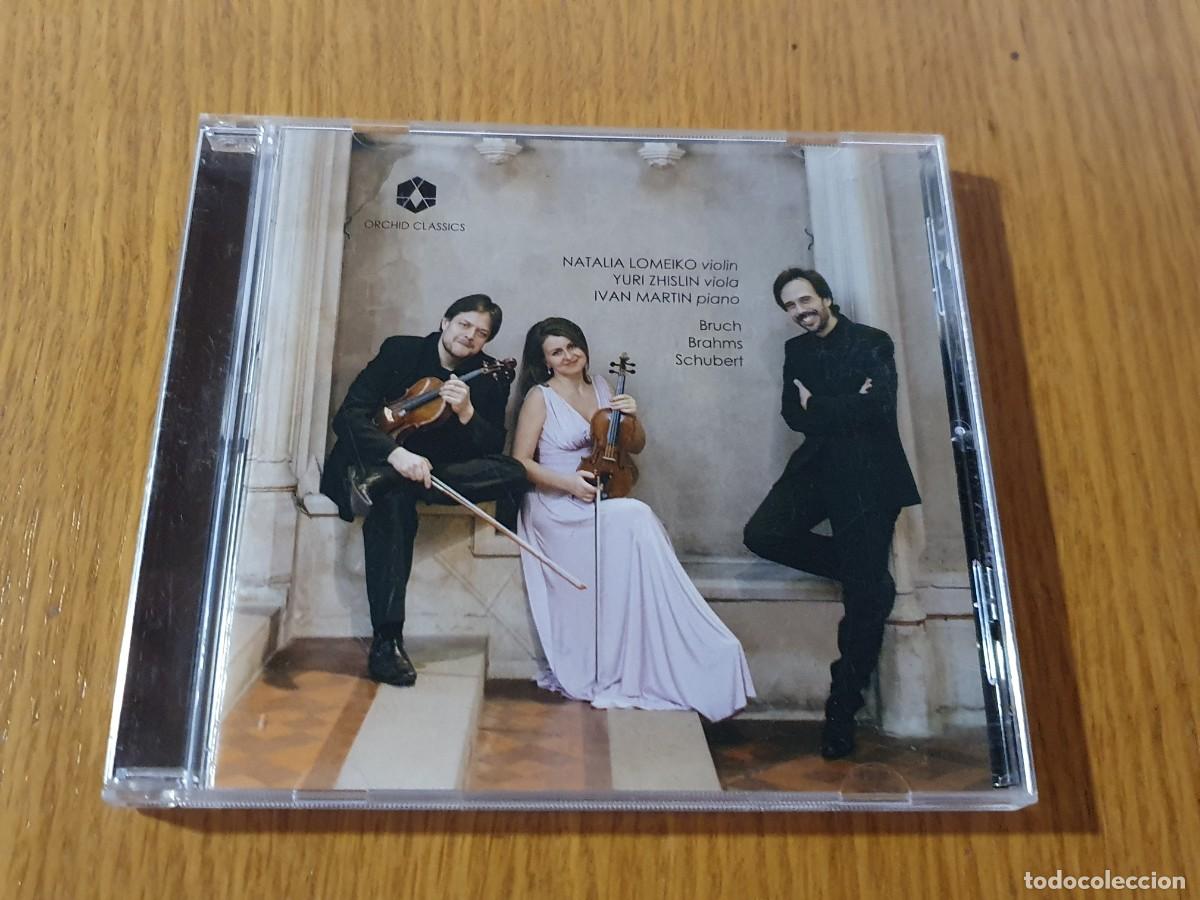 CDs de m&uacute;sica: CD Natalia Lomeiko,&nbsp;Yuri Zhislin,&nbsp;Ivan Martin,&nbsp;Bruch,&nbsp;Brahms,&nbsp;Schubert&nbsp;&ndash;&nbsp;Bruch Brahms Schubert