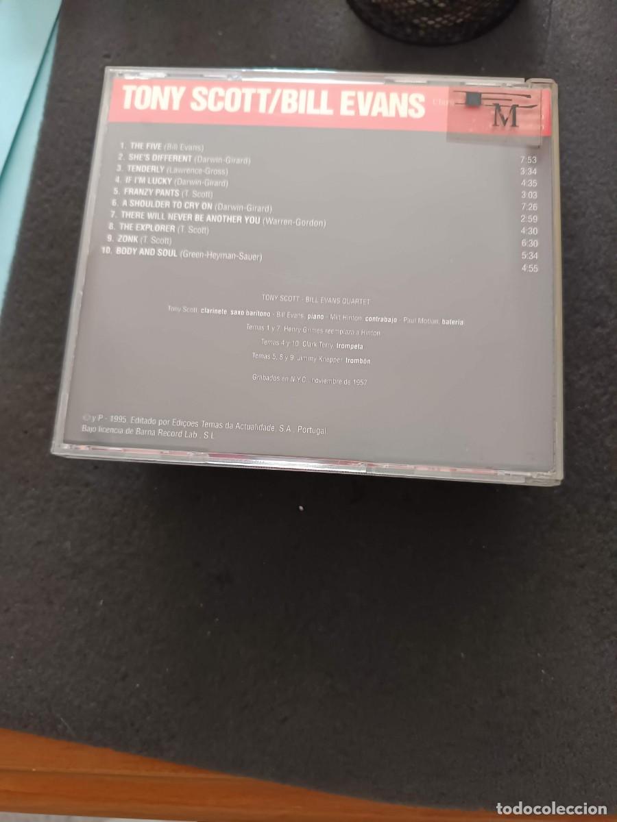 CDs de m&uacute;sica: TONY SCOTT / BILL EVANS. JAZZ & BLUES - Foto 2