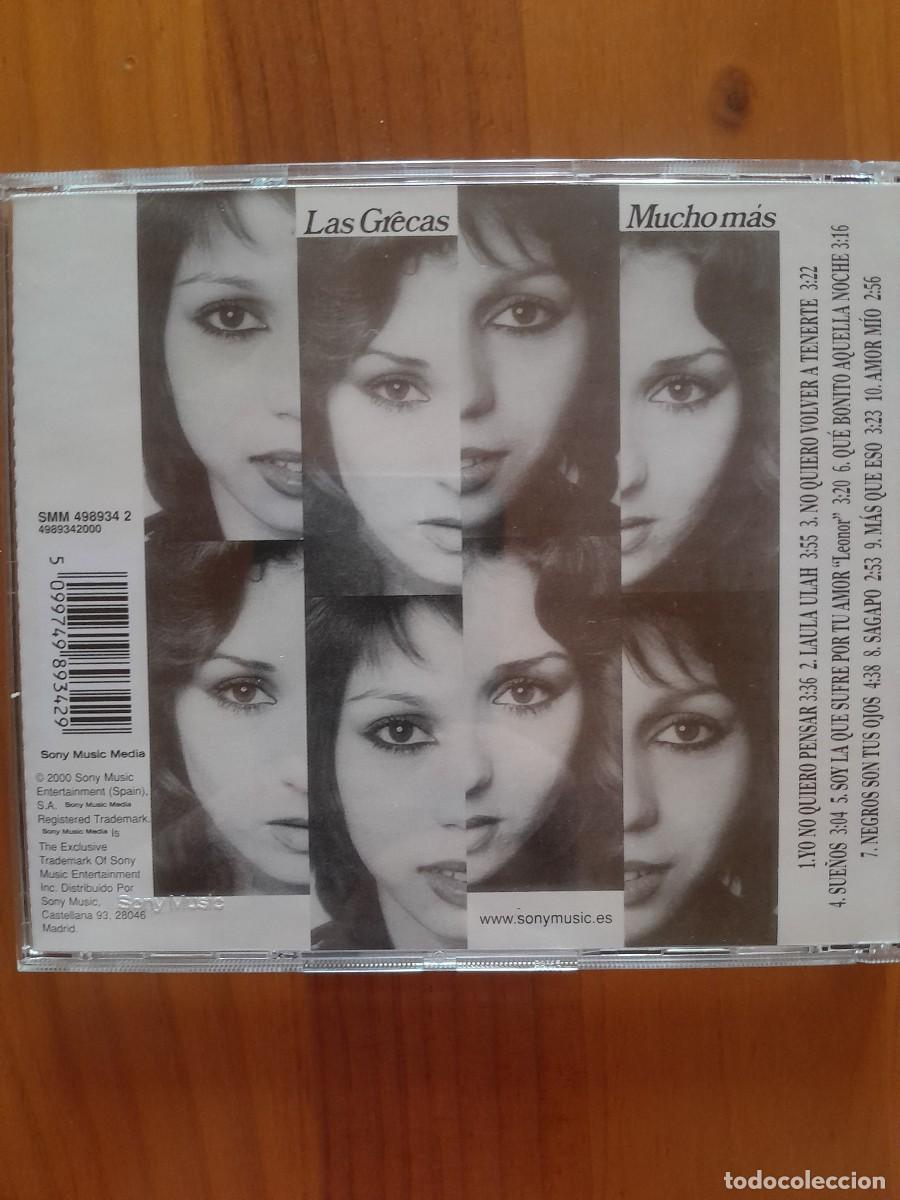 CDs de m&uacute;sica: Las grecas mucho mas cd - Foto 2