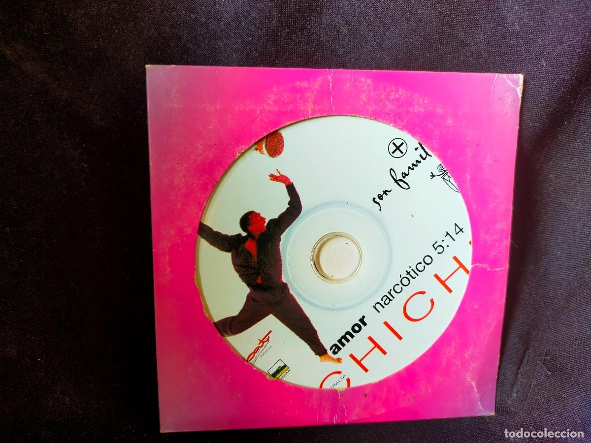 CDs de m&uacute;sica: CHICHI PERALTA. AMOR NARC&Oacute;TICO. 1997 CD SINGLE. BAT DISCOS.