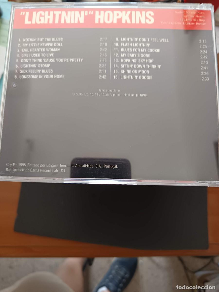 CDs de m&uacute;sica: LIGHTNIN HOPKINS. JAZZ & BLUES. - Foto 2