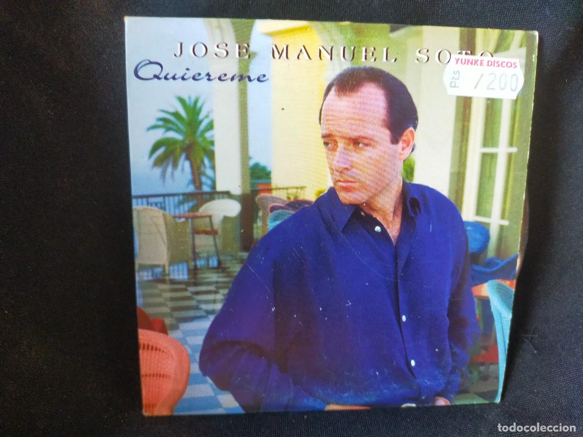 CDs de m&uacute;sica: JOS&Eacute; MANUEL SOTO. QUI&Eacute;REME. 1996. CD SINGLE. EPIC.