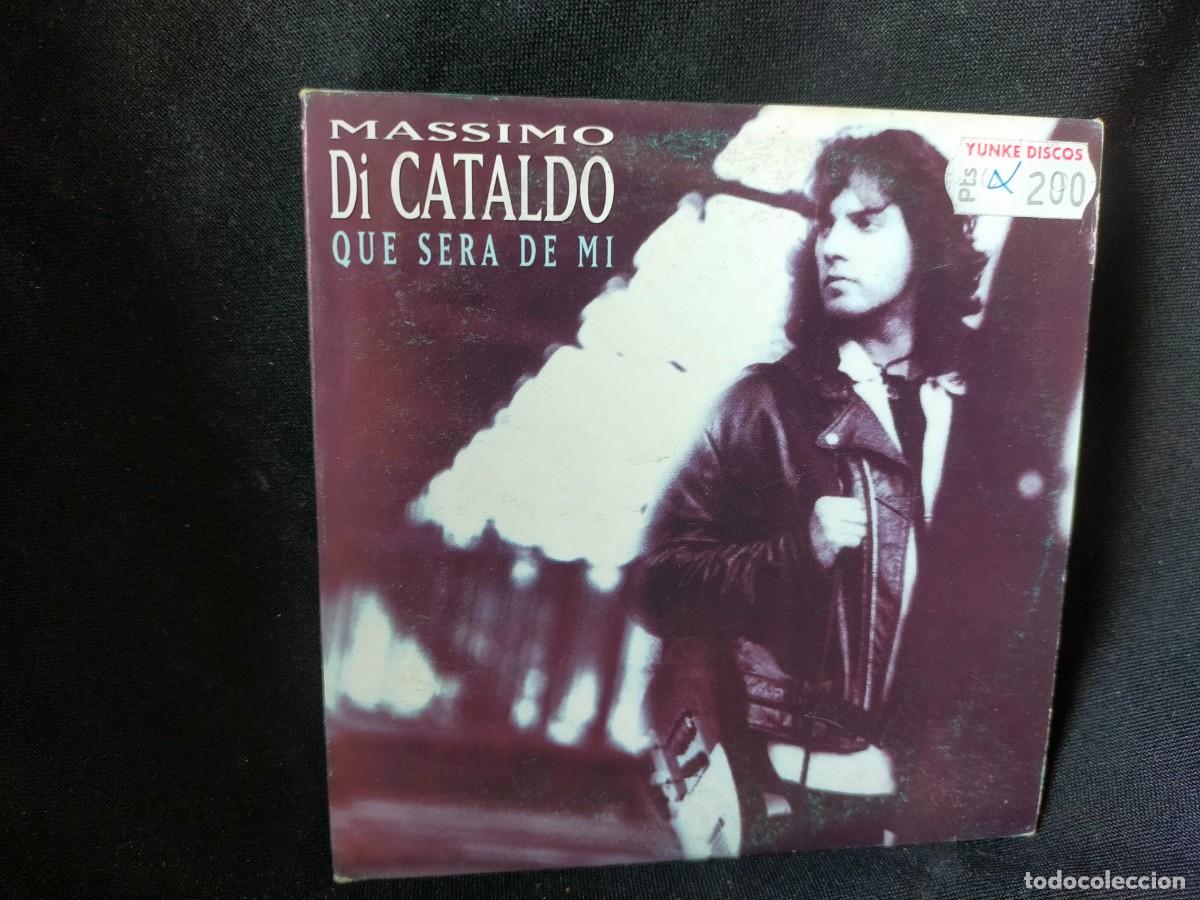 CDs de m&uacute;sica: MASSIMO DI CATALDO. QUE SER&Aacute; DE M&Iacute;. 1995 CD SINGLE. EPIC. SONY.