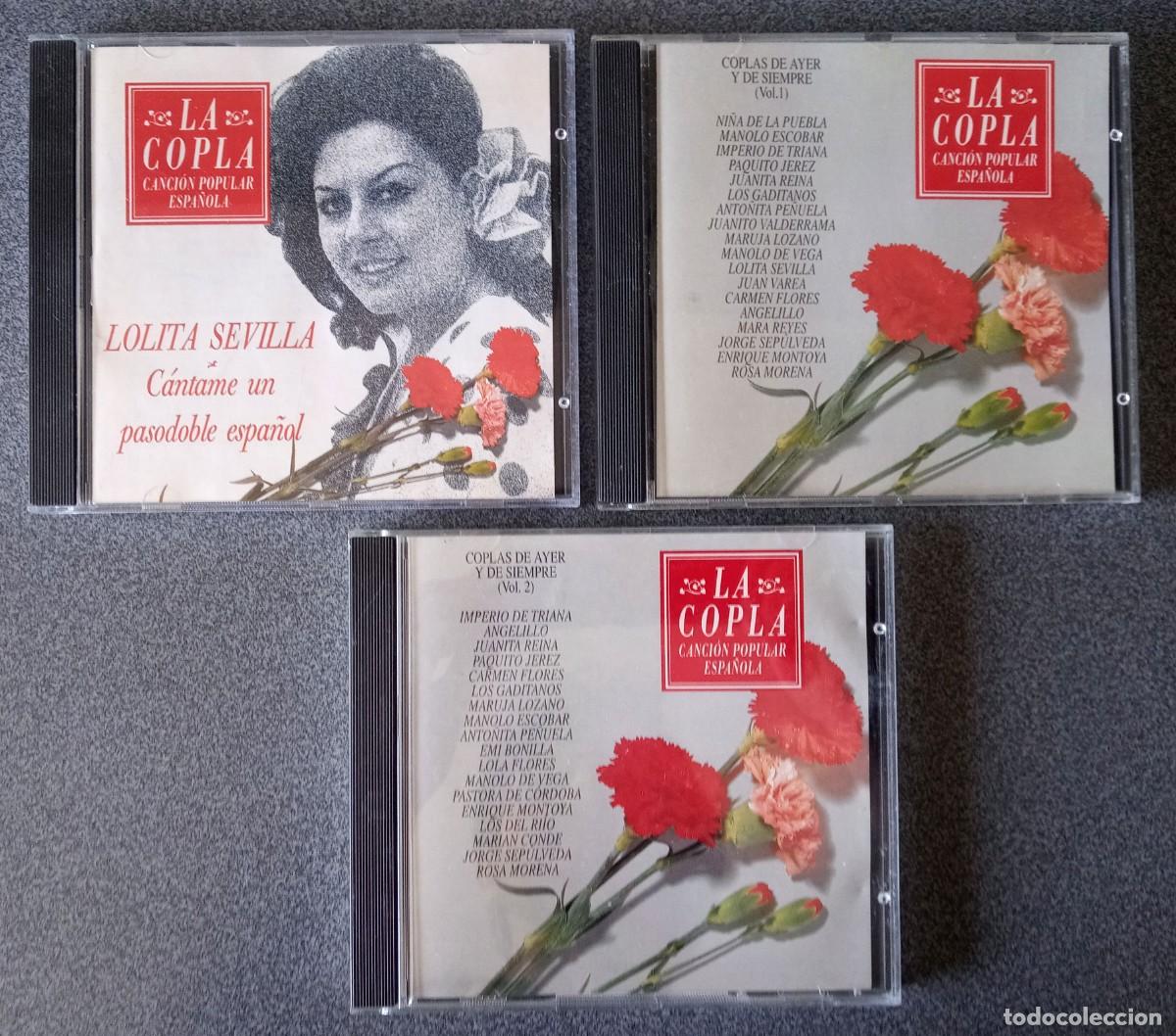 CDs de m&uacute;sica: Lote cds La Copla Canci&oacute;n Popular Espa&ntilde;ola - Foto 13