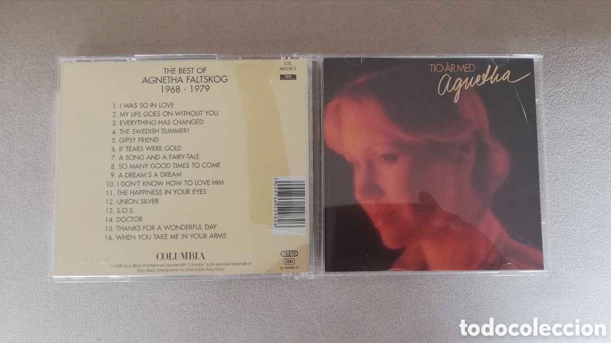 CDs de m&uacute;sica: Agnetha F&auml;ltskog - Tio &aring;r med Agnetha - Foto 3