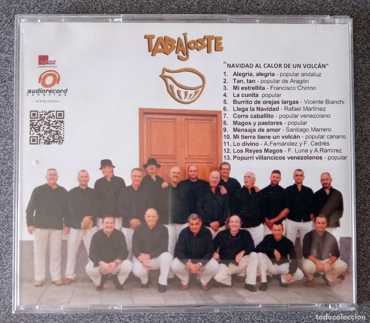 CDs de m&uacute;sica: Cd Tabajoste Navidad Al Calor De Un Volc&aacute;n - Foto 4