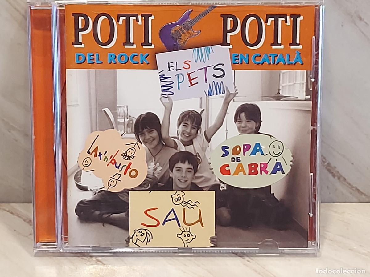 CDs de m&uacute;sica: POTI POTI | DEL ROCK EN CATAL&Agrave; | CD-DISCMEDI DM 705-02 | ESPA&Ntilde;A 2002 | LUJO
