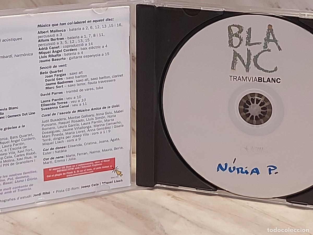 CDs de m&uacute;sica: TRAMVIABLANC | BLANC | CD 2002 + CD-ROM INTERACTIVO | CATAL&Aacute;N | DE LUJO - Foto 2